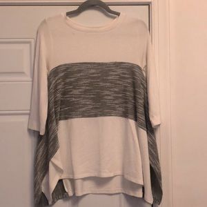 THML White & Grey sweater